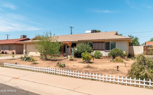 8116 N 55th Dr, Glendale, AZ 85302 - ranch-style house featuring an attached garage, driveway, and roof with shingles
