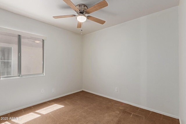 11139 W Devonshire Ave, Phoenix, AZ 85037 - carpeted empty room with ceiling fan and baseboards