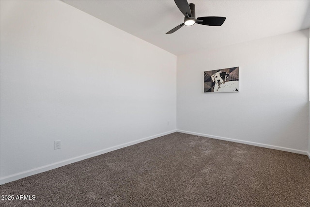 1561 N Sterling St, Mesa, AZ 85207 - empty room featuring carpet and a ceiling fan