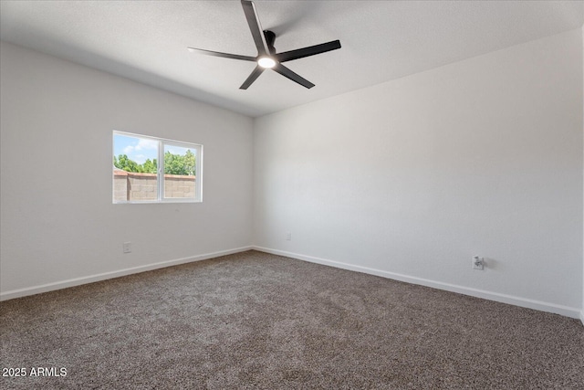 1561 N Sterling St, Mesa, AZ 85207 - spare room featuring ceiling fan and carpet floors