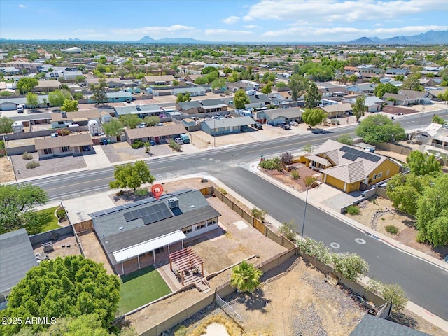 1561 N Sterling St, Mesa, AZ 85207 - aerial perspective of suburban area featuring mountains