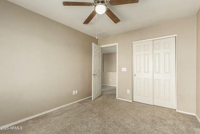 41811 W Avella Dr, Maricopa, AZ 85138 - unfurnished bedroom featuring carpet flooring, baseboards, a closet, and visible vents