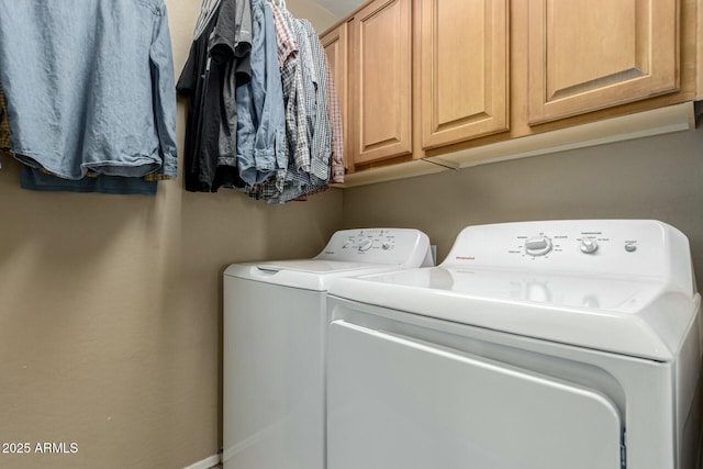 41811 W Avella Dr, Maricopa, AZ 85138 - laundry area with washing machine and clothes dryer and cabinet space