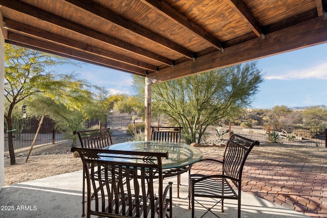 view of patio / terrace