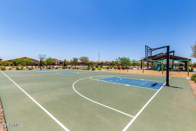 17419 W Via De Luna Dr, Surprise, AZ 85387 - view of sport court with community basketball court