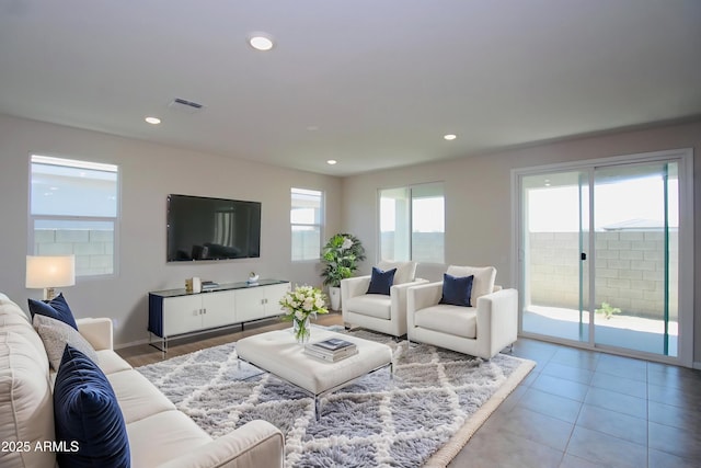 17419 W Via De Luna Dr, Surprise, AZ 85387 - living area with recessed lighting
