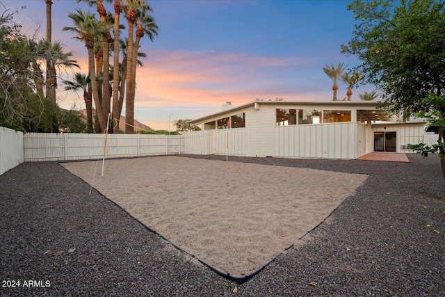 exterior space with a patio