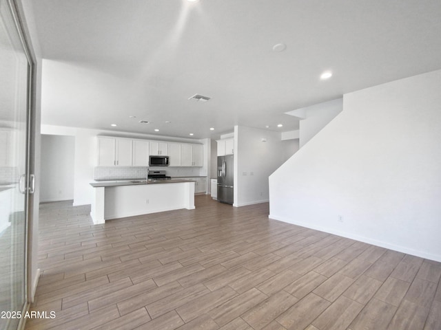 view of unfurnished living room