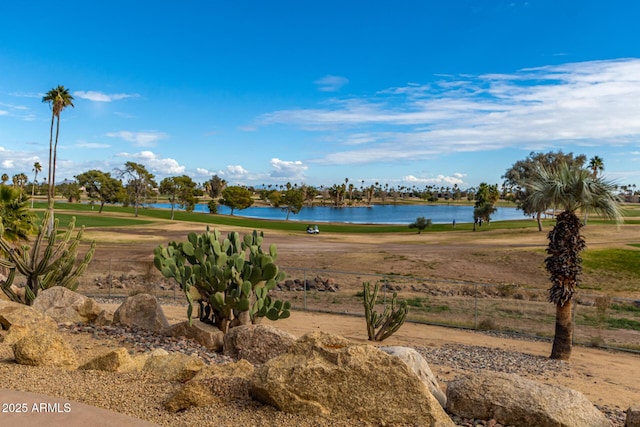 water view with golf course view