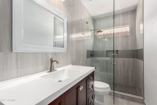 2741 E San Tan St, Chandler, AZ 85225 - bathroom with vanity and a shower stall