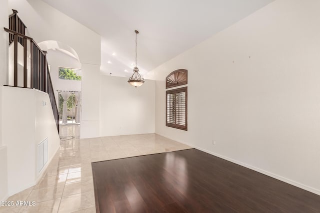 2741 E San Tan St, Chandler, AZ 85225 - spare room featuring light wood-type flooring and baseboards