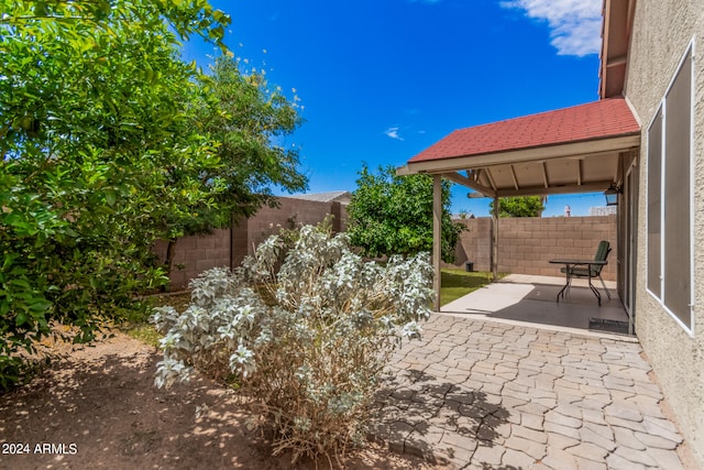 view of patio / terrace