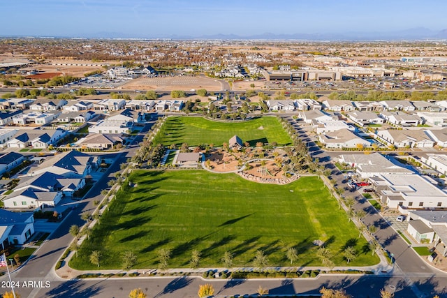 birds eye view of property featuring a residential view