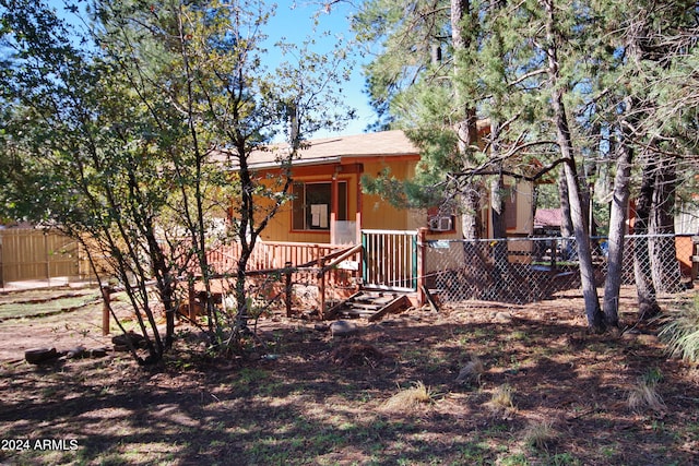 view of rear view of house