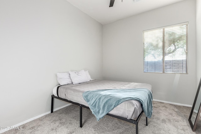 12798 W Dove Wing Way, Peoria, AZ 85383 - bedroom featuring carpet floors, baseboards, and a ceiling fan