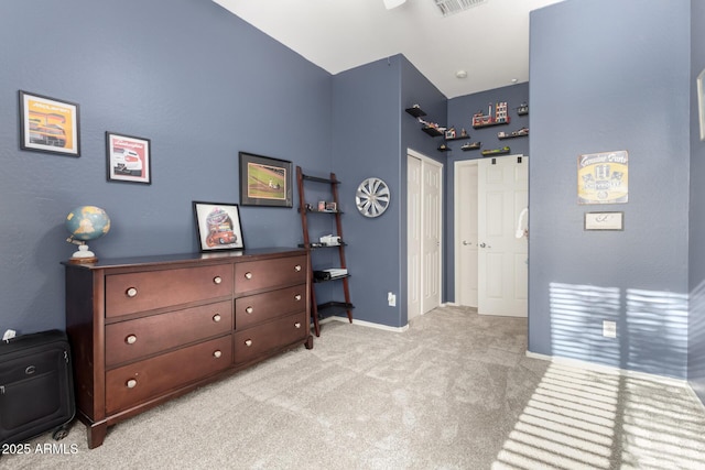 12798 W Dove Wing Way, Peoria, AZ 85383 - bedroom with light carpet, baseboards, and a closet