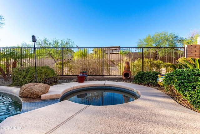 12798 W Dove Wing Way, Peoria, AZ 85383 - view of swimming pool with fence
