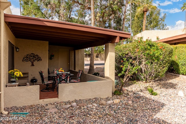 view of patio