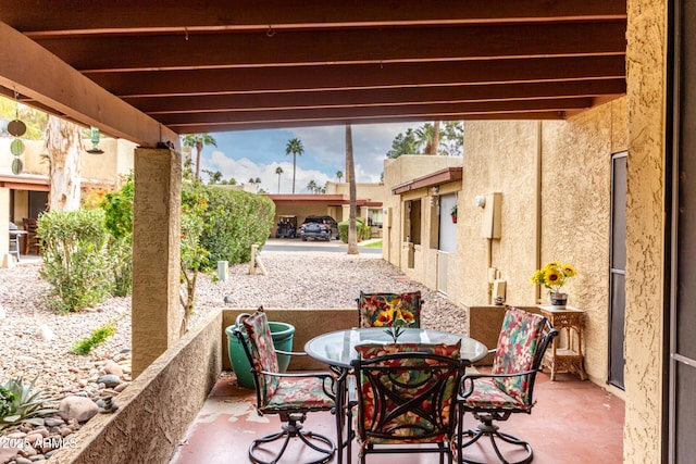 view of patio / terrace