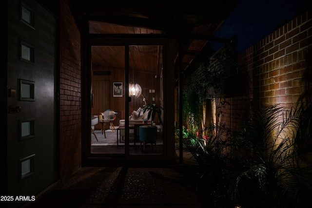 712 W Vernon Ave, Phoenix, AZ 85007 - view of exterior entry at night