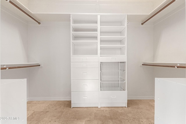 view of spacious closet