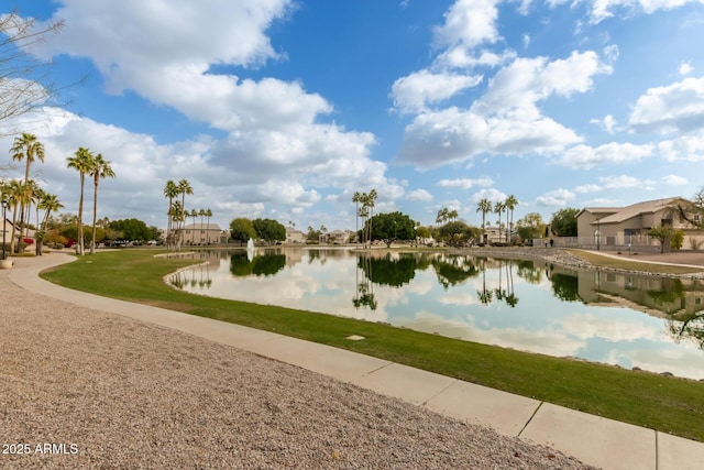 property view of water