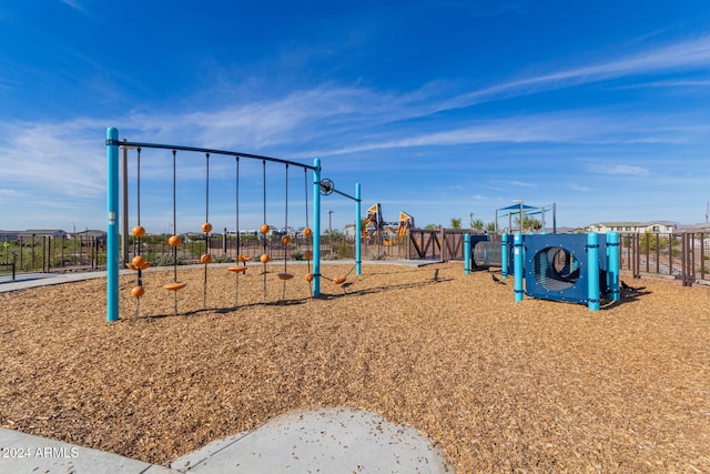 view of play area