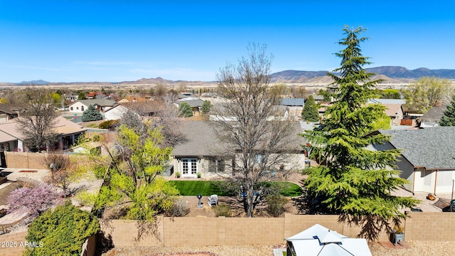 7300 Butte Vis, Prescott Valley, AZ 86315 - aerial view featuring a residential view and a mountain view