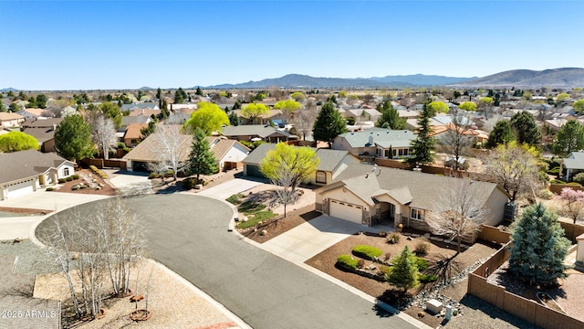 7300 Butte Vis, Prescott Valley, AZ 86315 - aerial view featuring a residential view and a mountain view
