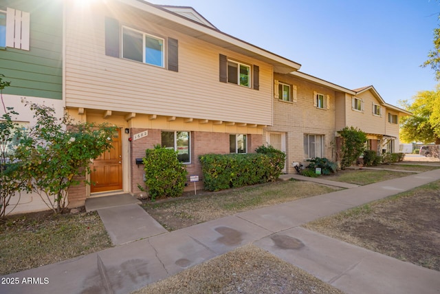 view of townhome / multi-family property