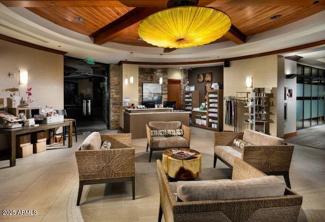 view of community lobby