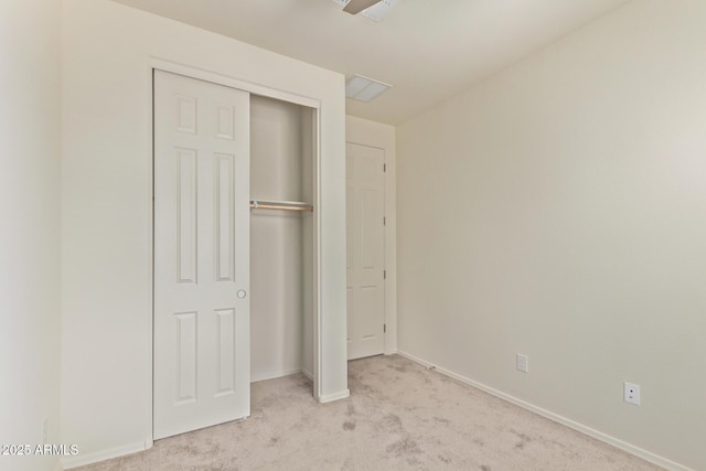 1268 E Jahns Dr, Casa Grande, AZ 85122 - unfurnished bedroom featuring carpet flooring, baseboards, and a closet