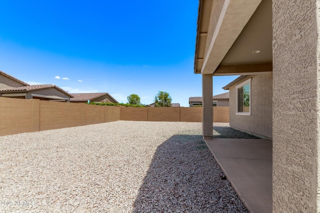 1268 E Jahns Dr, Casa Grande, AZ 85122 - view of yard featuring a fenced backyard and a patio area