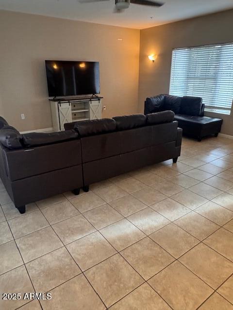 1081 W 1st St Unit 10, Tempe, AZ 85281 - living area with light tile patterned flooring