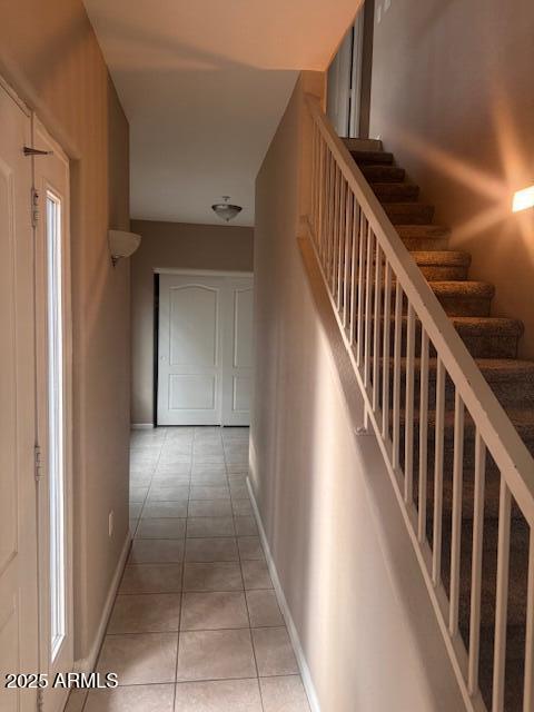1081 W 1st St Unit 10, Tempe, AZ 85281 - staircase featuring tile patterned floors