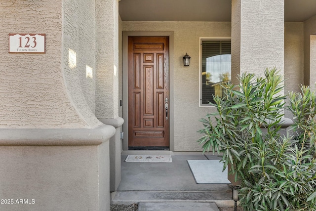 view of property entrance