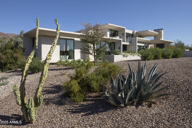 4451 E Joshua Tree Ln, Paradise Valley, AZ 85253 - back of property with stucco siding