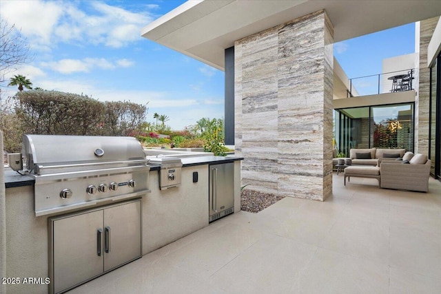 4451 E Joshua Tree Ln, Paradise Valley, AZ 85253 - view of patio with an outdoor living space