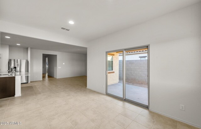 5053 S 252nd Ave, Buckeye, AZ 85326 - unfurnished room with recessed lighting and visible vents