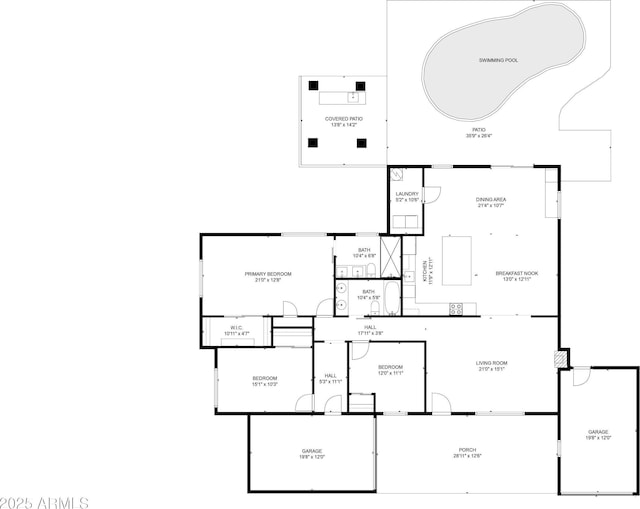 6325 N 83rd Pl, Scottsdale, AZ 85250 - floor plan