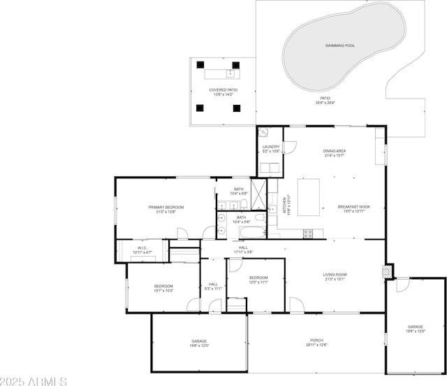 6325 N 83rd Pl, Scottsdale, AZ 85250 - home floor plan