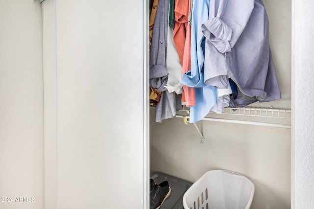 view of closet