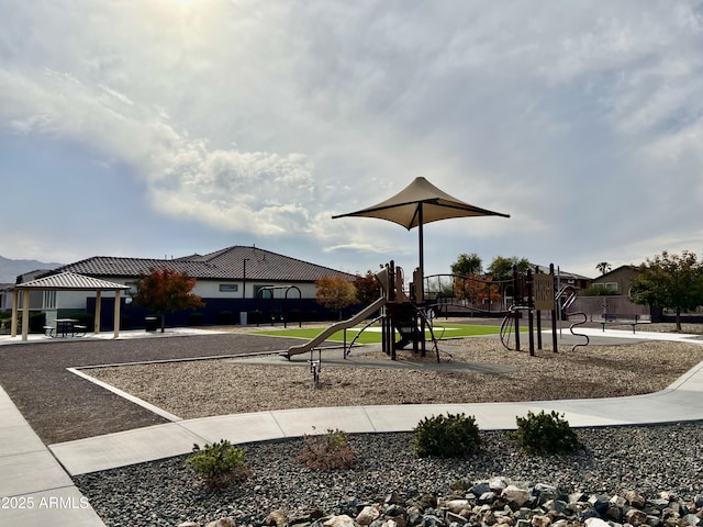 view of playground