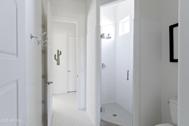 23902 S 202nd Ct, Queen Creek, AZ 85142 - bathroom featuring a shower stall and toilet