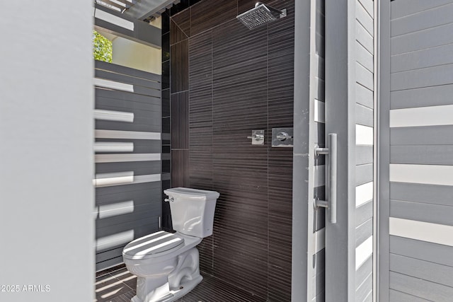 23902 S 202nd Ct, Queen Creek, AZ 85142 - bathroom featuring tile walls and toilet