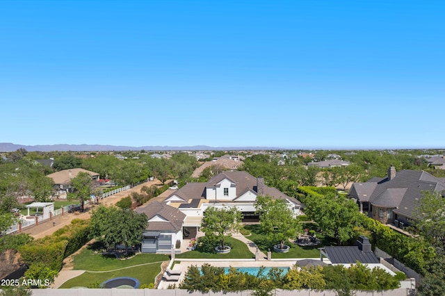 23902 S 202nd Ct, Queen Creek, AZ 85142 - drone / aerial view with a residential view
