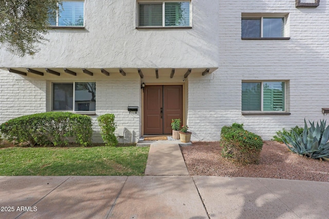 4248 N Parkway Ave, Scottsdale, AZ 85251 - entrance to property featuring brick siding