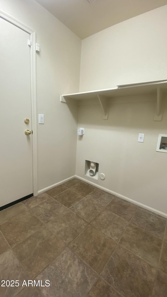 5374 N Ormondo Way, Litchfield Park, AZ 85340 - laundry room with hookup for a gas dryer and hookup for a washing machine