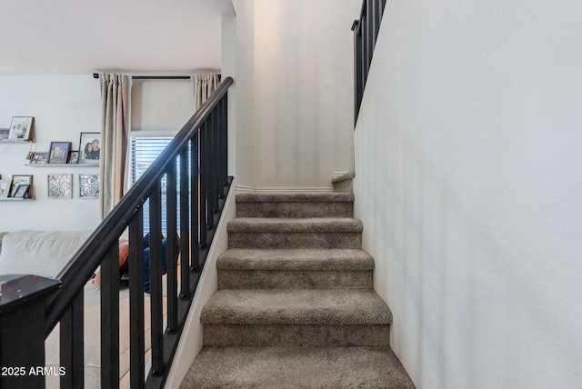 1145 E Lowell Ave, Gilbert, AZ 85295 - stairs with carpet floors