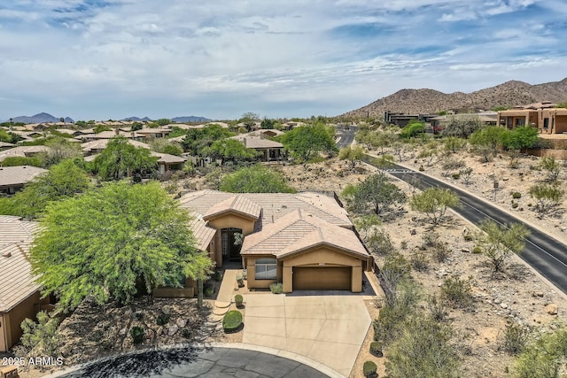 12448 N 129th Pl, Scottsdale, AZ 85259 - view from above of property with mountains
